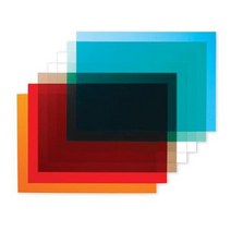 와와아트 PVC필름지 A4(6색) 두꺼운 셀로판지 PVC칼라필름, PVC필름지 A4(투명주황색6장)