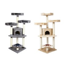 레츠펫 패밀리 캣타워 5단 Lp-007, 그레이, 현재모델선택