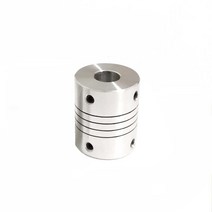 알루미늄 플렉시블 조 샤프트 커플링 D19L25 5 8 6.35mm 8mm 10mm CNC 스테퍼 모터 커플러 인코더 조각 기, 10 5mm x 10mm