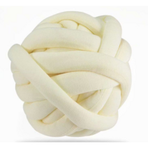 굵은 털실 아이슬란드 털실 방석 수제 뜨개질 침대 둘레, B