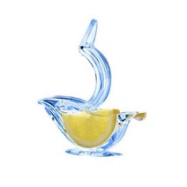 레몬 과즙 클립 아크릴 수동 슬라이스 압착기 편리한 투명 과일 주서 가정용 주방 과즙기, blue