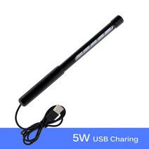 UVC 3W/5W UV 램프 자외선 살균 라이트 핸드헬드 살균기 램프 소독 자석 부착 살균등, 5W