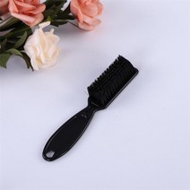 전문 핸디 도구 남성 여성 빗 가위 청소 브러시 살롱 헤어 스윕 이발사 스타일링 액세서리, [01] Black