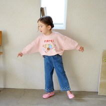 23 봄 모모앤 스칼럽 청바지 5호부터 13호