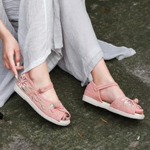 토오픈 50대 엄마 할머니 편한 컴포트 여름 신발 발볼넓은 샌들