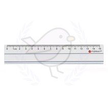 새임 알루미늄 커팅자 15CM 문구용자 15센티자 다이어리자