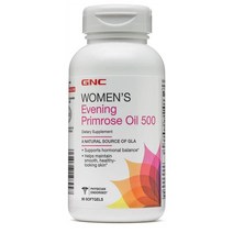 GNC 지엔씨 여성 달맞이꽃종자유 보라지유 감마리놀렌산 500 90소프트젤, 이미지참조, 1세트