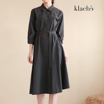 클라셰 KLACHE 메이플플레어원피스+벨트SET CB2FOP009A