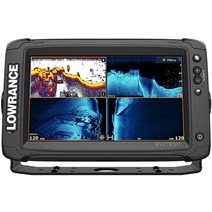 Elite-9 Ti2-9인치 어군 탐지기 액티브 이미징 3-in-1 변환기 무선 네트워킹 실시간 지도 생성 사전 로드된 C-MAP 미국 내륙 매핑
