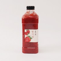 허밍테이블 홈카페 딸기청 (국내산 딸기 ), 1kg