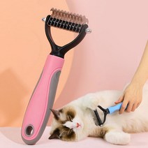 반려동물 털 빠짐 모찌빗 대형, 블루, 2개