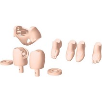 하야야 메가미 디바이스 M.S.G 02 하단 세트 스킨 칼라 B 전체 길이 20mm 1 1 스케일 프라모델 KP56, 한개옵션0