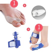 큰뼈 정형 외과 Bunion 교정기 페디큐어 Hallux Valgus 부목 들것 중괄호 발가락 분리기 피트 관리 도구, [08] 2Pair