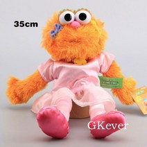 웃는엘모인형 엘모 굿즈 Elmo 세서미 스트리트 애착인형 21-35 CM 핸드 인형 만화 애니메이션 오스카, 35cm_3