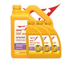제커 GDI올인원 5W30 SP SN+ 올인원 4LT - 7LT, 4L