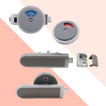 화장실 칸막이 큐비클잠금쇠 피팅룸 잠금장치 여닫이용, 본상품선택