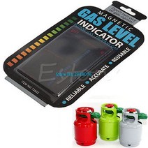 가스메타기 가스 탱크 레벨 표시기 마그네틱 게이지 캐러밴 병 프로판 부탄 LPG 연료 Mar15-45, 한개옵션0