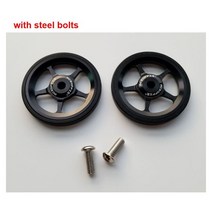 자전거프레임 로드프레임 로드 자전거 mtb 알루미늄 합금 후면 랙 브롬톤 자전거 초경량 이지휠 이지휠 브, 05 with steel bolts