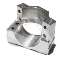 55mm 스핀들 모터 브래킷 400 500W 알루미늄 몰드 직경 장착 클램프 조각사 밀링 기계용 나사 4포함