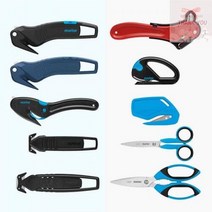 안전가위 커터칼 나이프 마토 martor 산업용 SECUMAX 랩핑칼 모음 안전, NO. 435