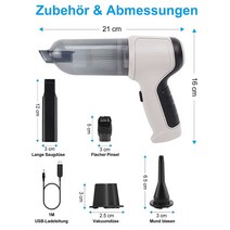4In1 120W Cordless Air Blower Handheld Portable Duster Mini 9000Pa Wireless Car Vacuum Cleaner Cyclo, [01] 혼합 색상, 01 혼합 색상