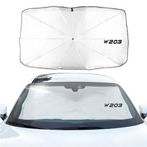 캠핑파라솔 자동차 앞 유리 파라솔 메르세데스 W108, 09 For W203