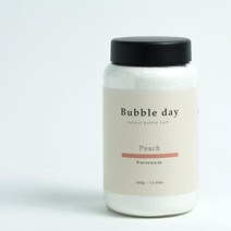 버블데이 파우더 거품입욕제 피치 360g, 모든피부