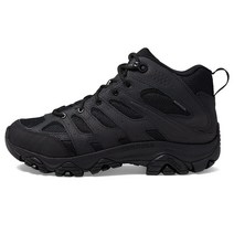 Merrell 남성용 모아브 3 미드 Wp 밀리터리 및 전술 부츠 블랙. 671987, Black_8 Wide