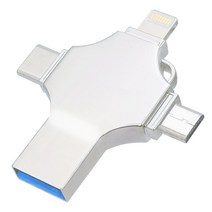 SIDARDOE USB3.0 c타입 대용량 유에스비메모리 핸드폰OTG 256GB 512GB 1T, 은색, 1TB