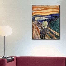 더벨라 뭉크 - 절규 The Scream 08x10inch (20.3x25.4cm)