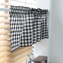 창문가리개 생활용품 주방바란스 패브릭가림막 작은