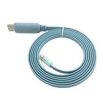 USB to RJ45 콘솔 케이블 RS232 직렬 어댑터 Cisco 라우터 RJ 45 8P8C 변환기 스위치 제어, 03 5M