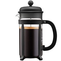 Bodum Java 프렌치 프레스 커피 메이커 1리터(34온스) (8컵) 블랙 201066, 34 Ounce, Black