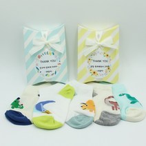 [베이비디어] 공룡캐릭터 다이노 발목양말 어린이집생일선물 답례품 단체선물+기본선물포장