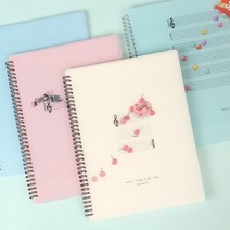 꿈드림22 쓰임&끌림 8000 40매 악보화일 음악화일, 색상랜덤발송