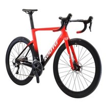 바이크 로드 입문용 자전거 싸이클 입문 사이클 KOOTU-새로운 풀 카본 디스크 브레이크 ULTEGRA R8020 Fizik 안장 22 단, red_56 | SHIMANO ULTEGRA