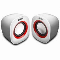 2채널 스피커 BONITA SP10 (화이트 레드) 정품