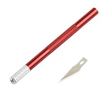 우드락커터기 폼보드 절단 조각 블레이드 커터 7 개 세트 골판지 천 손 도구 종이 거품 보드 공예, [05] Green