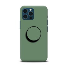 디자인깡패 단색 슬림 하드케이스 + 스마트톡 세트_카키
