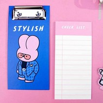 동대문 장끼 클립 보드 영수증 보관 관리 메모 패드, 선택:1.stylish, 단품