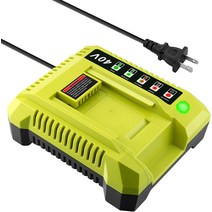 UGLOEY OP401 40-Volt Lithium-Ion Battery Charger Compatible with Ryobi 40V Battery OP4050A OP4026 OP, 한개옵션0
