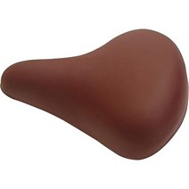 노구치(NOGUCHI) 자전거 안장 [소프트 안장] 경쾌차 마마차리 보수용, 다크 브라운