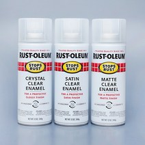 러스트올럼 코팅스프레이 에나멜 클리어, 저광(Satin) - 285092