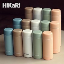 미니 무광 텀블러 보온병 120ml 200ml, 120ml파스텔블루