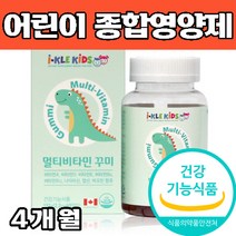 두돌 아기 영양제 식약처인증 종합비타민 구미 젤리 60캡슐, 2개, 캐나다 직구 어린이 영양제