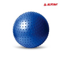 [Su∇] 스타 마사지 짐볼 블루 65cm 볼 운동볼 밸런스쿠션 요가볼 공운동 밸런스볼 멀티볼 용볼 헬스볼 필라테스볼 φjF_ea, ∩본상품Ω