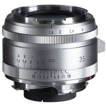 보이그랜더 NOKTON Vintage Line 35mm F1.5 Aspherical Type II VM 실버, 단일 옵션