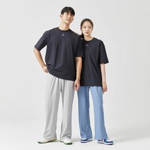 오션테그 해양 리사이클링 소재 숏 슬리브 래쉬가드 운동복 루즈핏 티셔츠 OCE-TEX BLACK