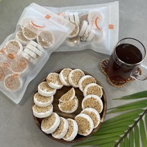 옛날과자 원형 매화 과자, 매화과자150g