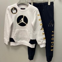 플레이키즈프로 [플레이키즈] 조던키즈 21년겨울신상 블랙앤골드맨투맨세트WH N214SW121_nc순천